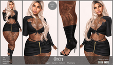 Dark Angel : Oren Set - Black [Legacy - Lara X - Reborn - Nhumana]