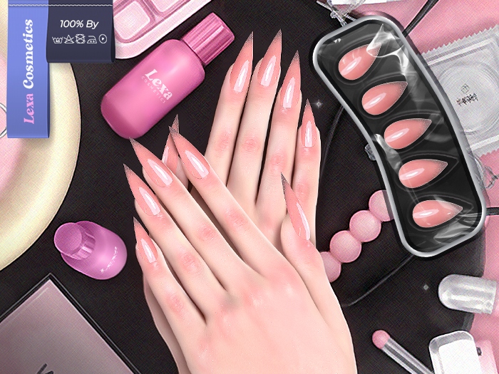 Lexa - Poison Stiletto Nails