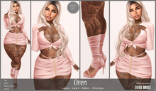 Dark Angel : Oren Set - Peach [Legacy - Lara X - Reborn - Nhumana]