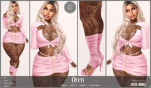 Dark Angel : Oren Set - Pink [Legacy - Lara X - Reborn - Nhumana]