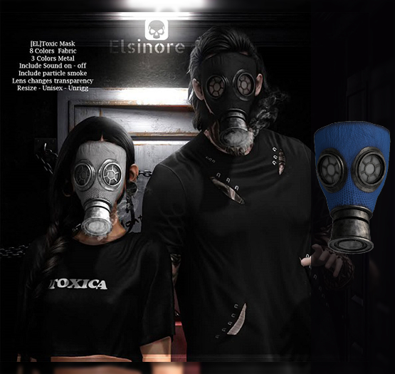[EL]Toxic Mask Blue