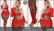 Dark Angel : Oren Set - Red [Legacy - Lara X - Reborn - Nhumana]