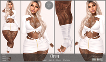 Dark Angel : Oren Set - White [Legacy - Lara X - Reborn - Nhumana]