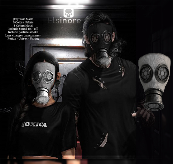 [EL]Toxic Mask White