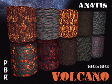 ANATiS - Volcano (PBR Material 2K - 2048x2048) Full perm       
