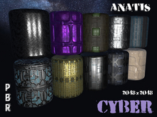ANATiS - Cyber (PBR Material 2K - 2048x2048) Full perm     
