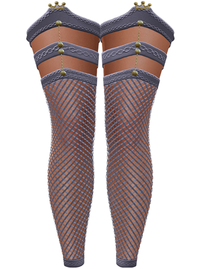 [FAME]  Stockings - Margo / Grey