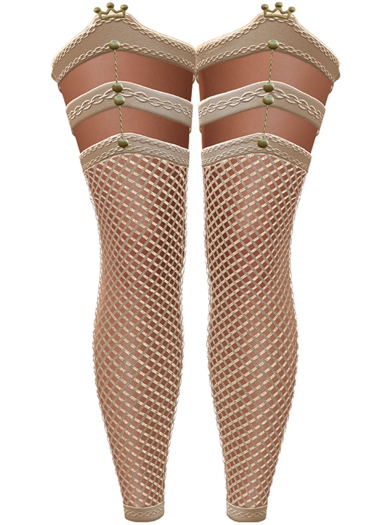 [FAME]  Stockings - Margo / Beige