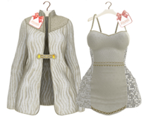 [FAME]  Dress & Jacket - Margo / Pearl