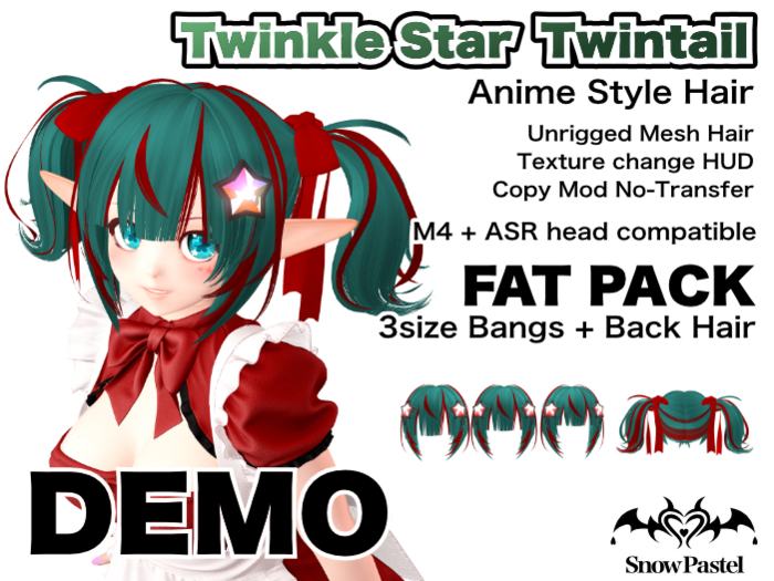 DEMO SnowPastel TwinkleStar Twintail