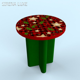 Christmas Stool Decor Furniture