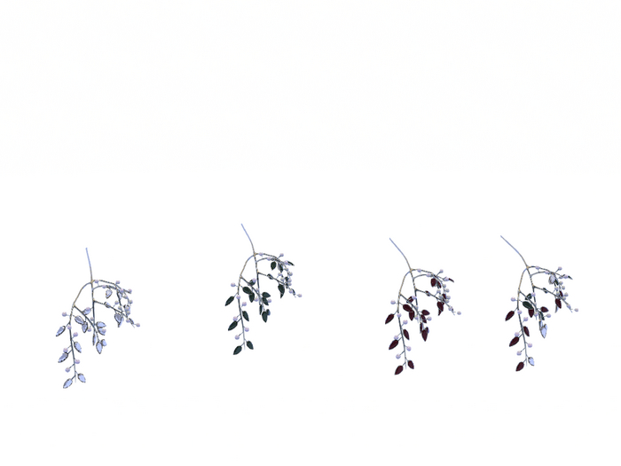[Merak] - Gem Tree Pick Ornaments