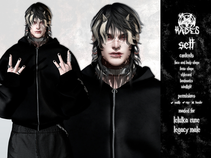 [Hades] Sett Shape - Lel Rune / Legacy M (Unpack)