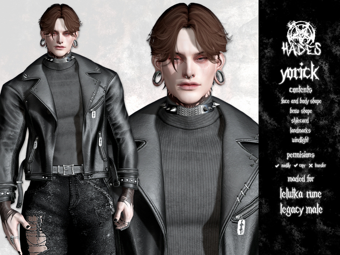 [Hades] Yorick Shape - Lel Rune / Legacy M (Unpack)