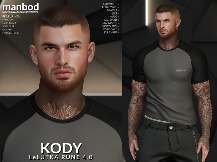 [ManBod] Kody x LeLUTKA Rune 4.0