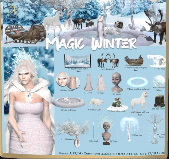 02 - Magic Winter -GOWN RARE