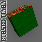 Christmas Wood Drawer Furniture Decor