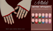 Aradia - Winter Whispers Nails [Short Coffin]