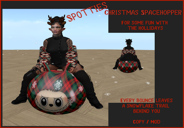 christmas spacehopper ADD