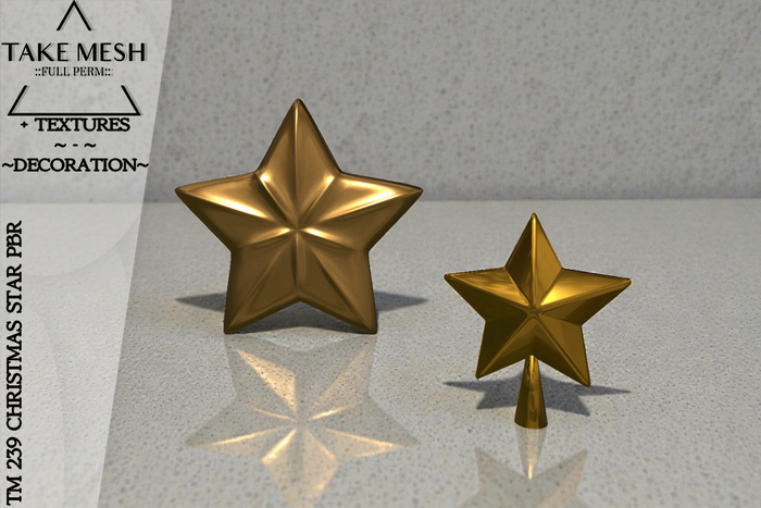 ! TakeMesh - TM 239 CHRISTMAS STAR PBR