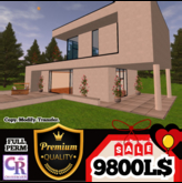 S-Curve Modern House – Full Perm Mesh