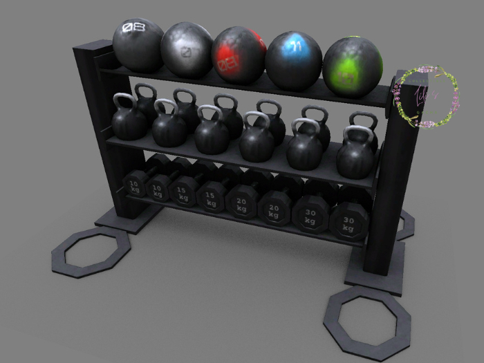 -David Heather-Gym Storage Rack