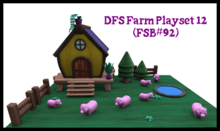DFS Farm Playset 12 (FSB#92) - ACTUAL ITEM