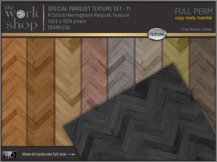 SPECIAL  PARQUET TEXTURE SET - 11