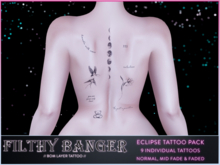FB - Eclipse tattoo pack - body tattoos 2k