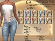 "GCD" Aviva Sheer Top FAT PACK