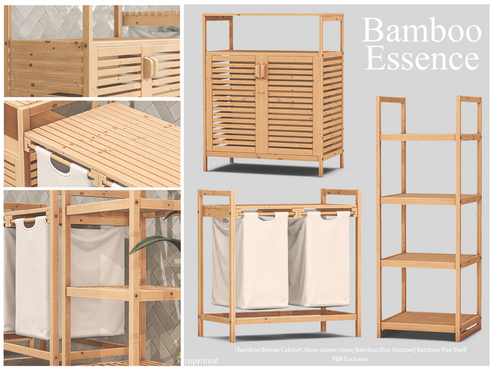 [Merak] - Bamboo Essence Cabinets