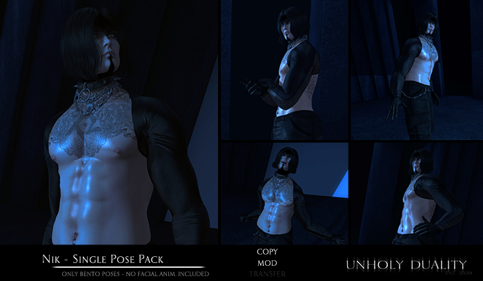[UD] Nik - Single Pose Pack
