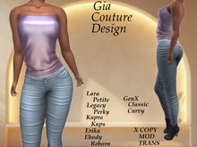 "GCD" Aviva Sheer Top Lilac