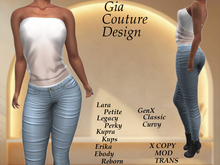 "GCD" Aviva Sheer Top White