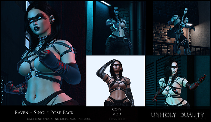 [UD] Raven - Single Pose Pack