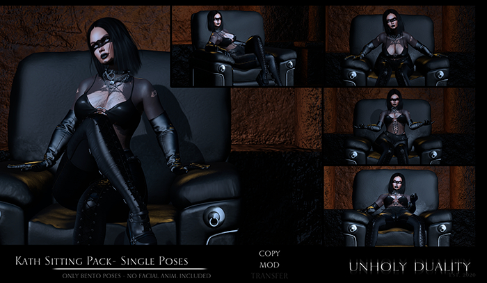 [UD] Kath Sitting Pack - Single Poses 