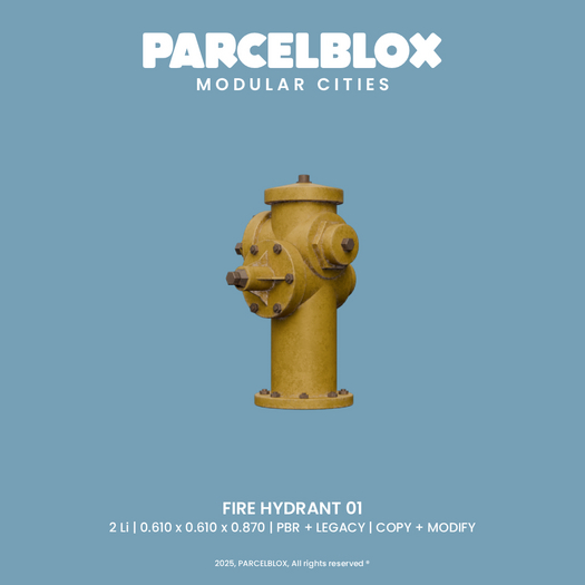 PARCELBLOX // Fire Hydrant 01