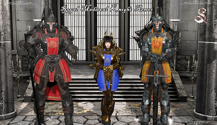 Royal Medieval Knight Armor fatpack