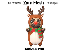 ZM PBR Rudolph Pug FULL PERM MESH