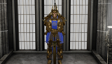 Royal Medieval Knight Armor gold