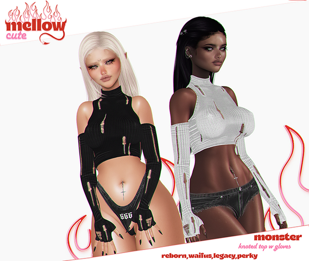 mellowcute-monster top-fatpack