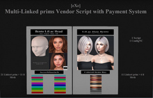 [eXe] Multi Linked prims accessories Vendor linkset  linked link prim vendors