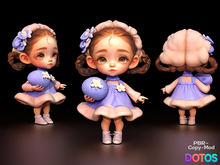 Cute Kawaii Doll V2  | DOTOS Decor