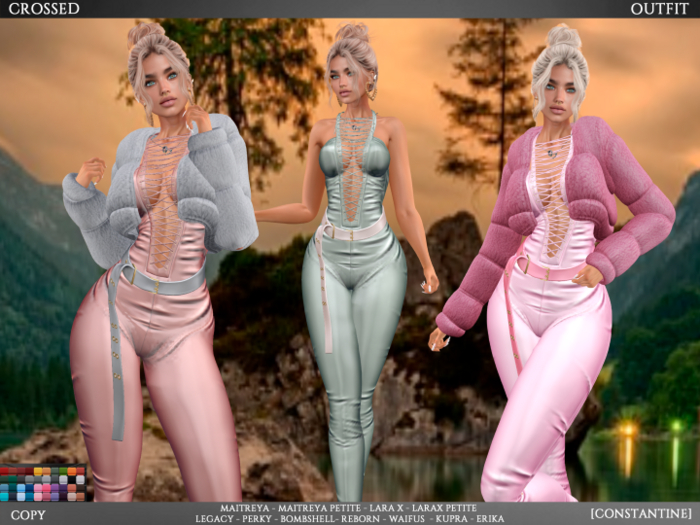 [CONSTANTINE] CROSSED OUTFIT FULLPACK
