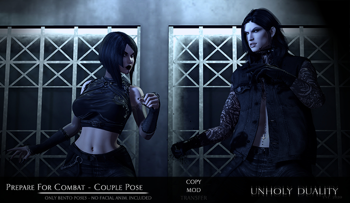 [UD] Prepare for Combat - Couple Pose (Add me...)