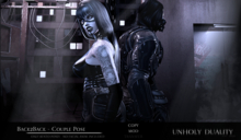 [UD] Back2Back - Couple Pose (Add me...)