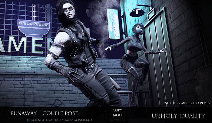 [UD] Runaway - Couple Pose (Add me...)