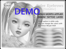 DEMO {keitoto} Sofee Eyebrows [GENUS MORPH ] add