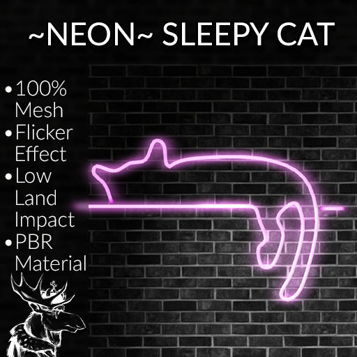 ~NEON~ SLEEPY CAT