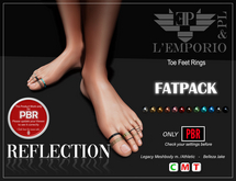 FATPACK L'Emporio&PL ::*Reflection*::Toe Feet Rings